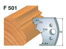 Profilmesser HOLZPROFI 50x4mm Nr.501