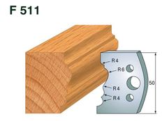 Profilmesser HOLZPROFI 50x4mm Nr.511