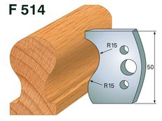 Profilmesser HOLZPROFI 50x4mm Nr.514