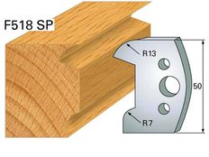 Profilmesser HOLZPROFI 50x4mm Nr.518