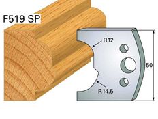 Profilmesser HOLZPROFI 50x4mm Nr.519