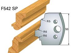 Profilmesser HOLZPROFI 50x4mm Nr.542