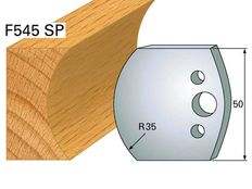 Profilmesser HOLZPROFI 50x4mm Nr.545