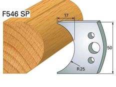 Profilmesser HOLZPROFI 50x4mm Nr.546