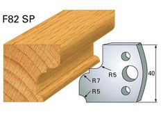 Abweiser HOLZPROFI 40x4mm Nr.82