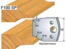 Abweiser HOLZPROFI 40x4mm Nr.100