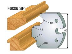 Abweiser HOLZPROFI 60x5,5mm Nr.6006